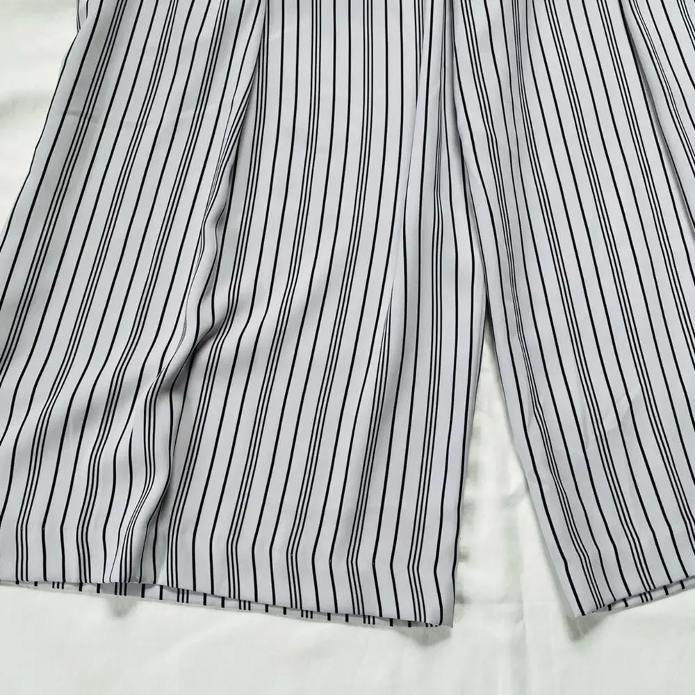 Lord and Taylor Striped Wide Leg Pants